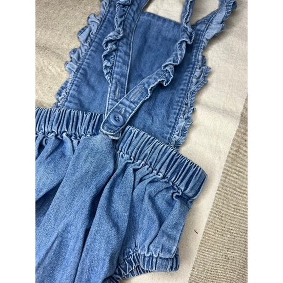 Hanna Andersson Shortalls Romper - Size 12-18 Months - Picture 3 of 5